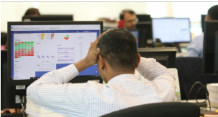 銀行指數紅色受到YES Bank Union Bank拖累