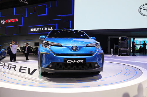 全電動(dòng)豐田C-HR將于2020年在中國上市銷(xiāo)售