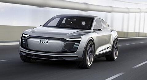 奧迪e-tron Sportback概念車(chē)在上海車(chē)展上首次亮相