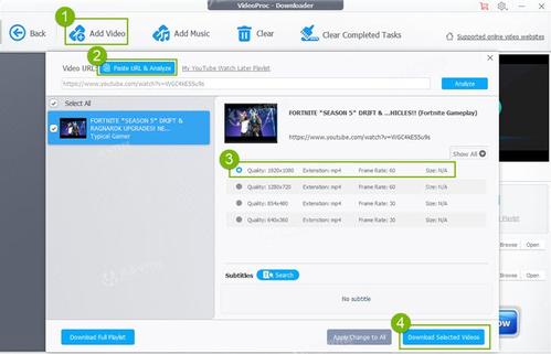 如何使用VideoProc將多個(gè)視頻合并為一個(gè)