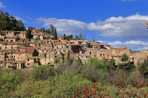 鋅板保護了這個(gè)法國村莊Notre-Dame-de-Bliquetuit的谷倉中老化的木結構