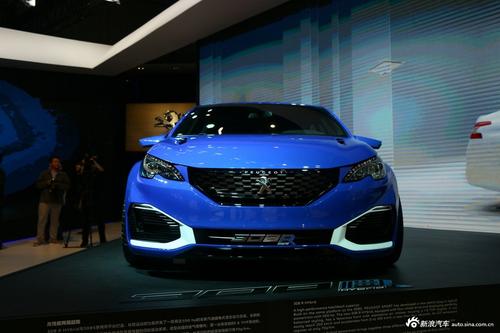 標致308 R HYbrid是一款500馬力的生態(tài)超級艙口