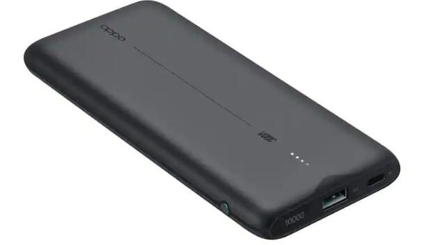 帶20W快速充電功能的Oppo 10000mAh閃存充電電源 售價(jià)為1499盧比