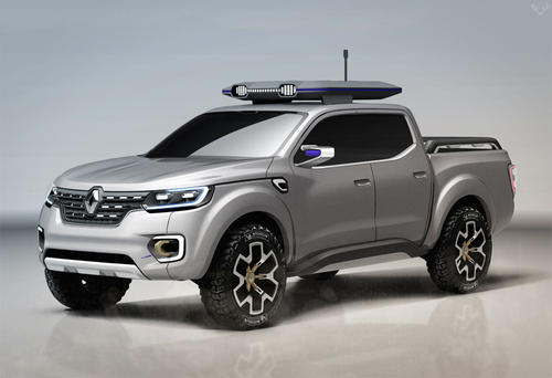 ALASKAN Concept由雷諾久經(jīng)考驗的四缸雙渦輪柴油發(fā)動(dòng)機提供動(dòng)力