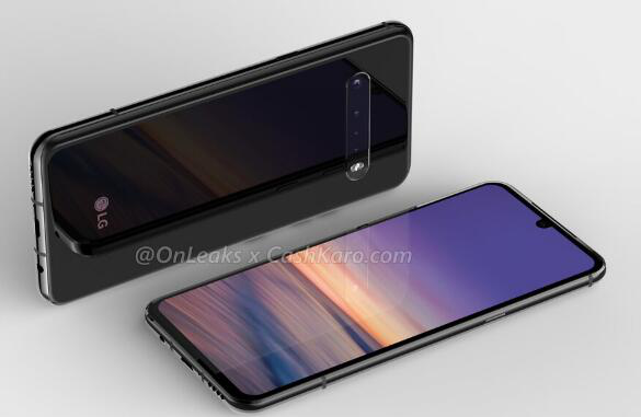 泄漏的LG G9 ThinQ渲染圖顯示四鏡頭設置與缺口顯示屏