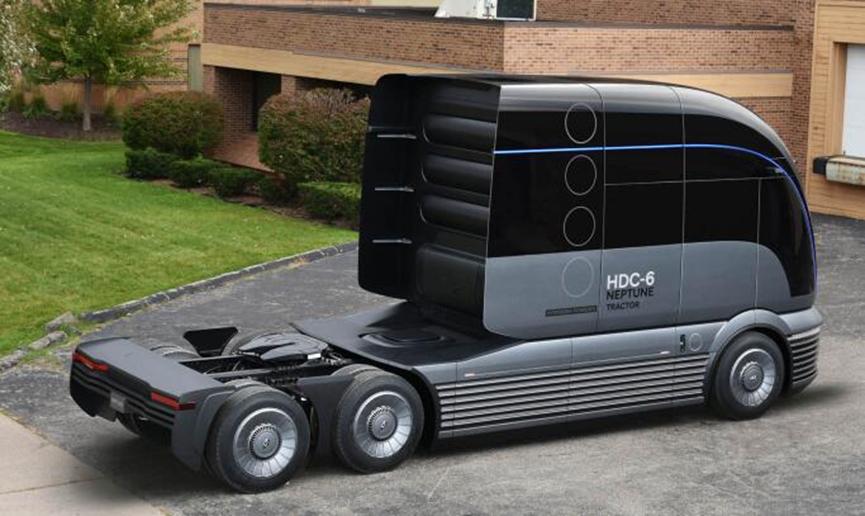 現代發(fā)布氫動(dòng)力HDC-6 NEPTUNE卡車(chē)