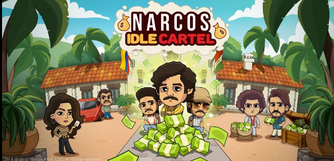 Netflix的Narcos系列變成了一款針對手機的空閑游戲
