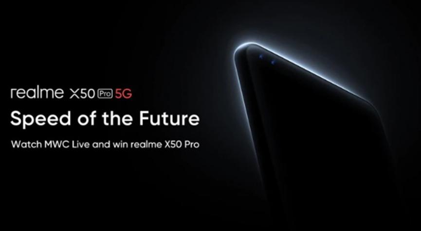 Realme X50 Pro 5G配備65W SuperDart Charge技術(shù)與雙打孔相機