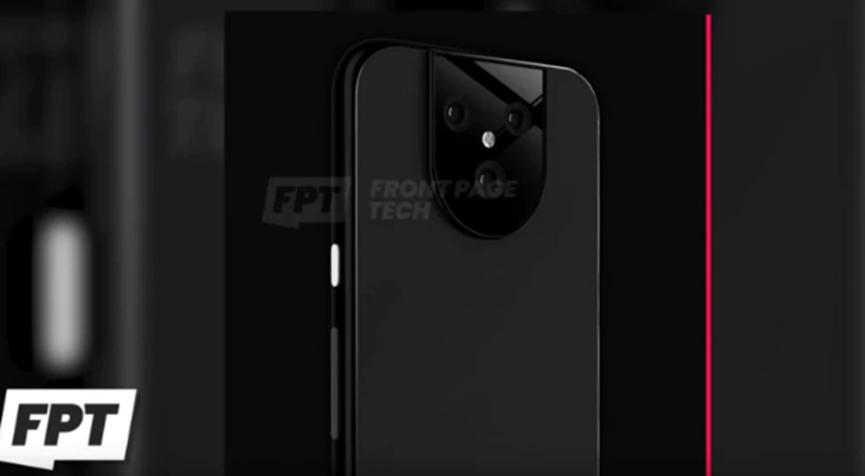Google Pixel 5 XL的第一個(gè)泄漏渲染顯示獨特的三合一相機設計