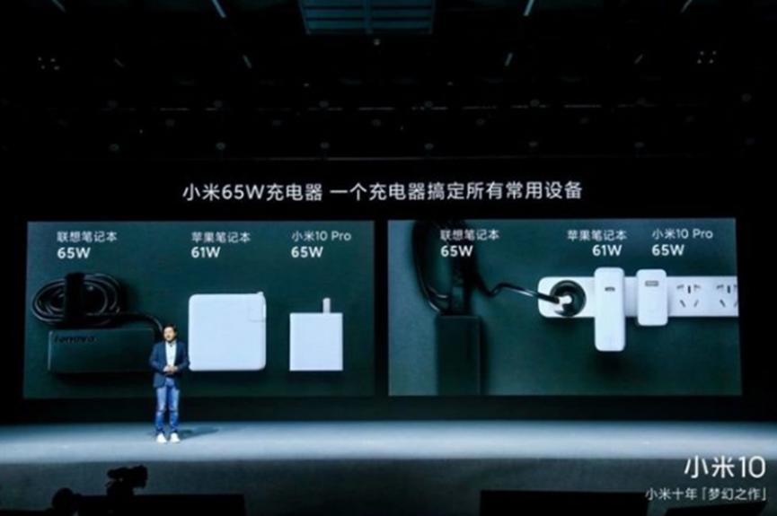 聯(lián)想Exec表示小米65W PD充電器不錯，但3針充電器更適合筆記本電腦