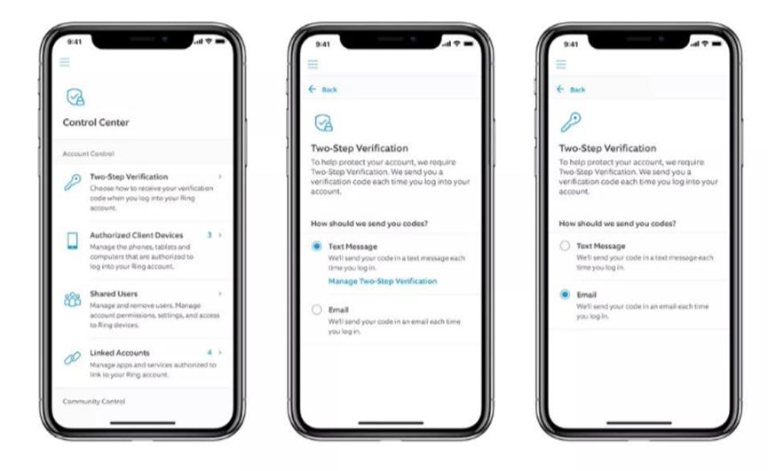 Ring強制執行雙重身份驗證 并添加了新的隱私控制
