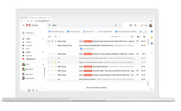 Gmail添加了搜索籌碼以過(guò)濾網(wǎng)絡(luò )上的搜索結果