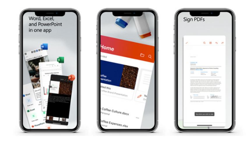 新的Microsoft Office iOS和iPadOS應用程序統一了Excel PowerPoint Word