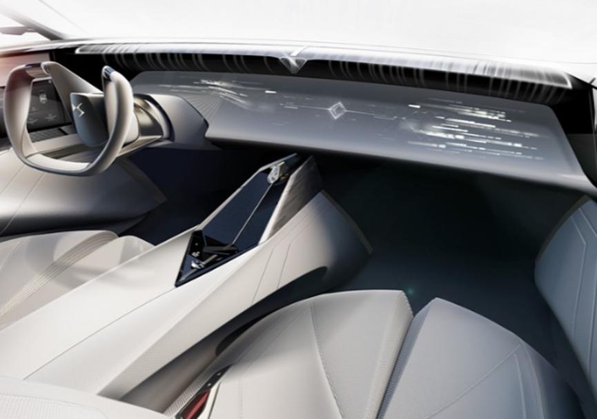 DS coupe形跨界車(chē)收到使用電動(dòng)汽車(chē)技術(shù)創(chuàng  )造的填充物