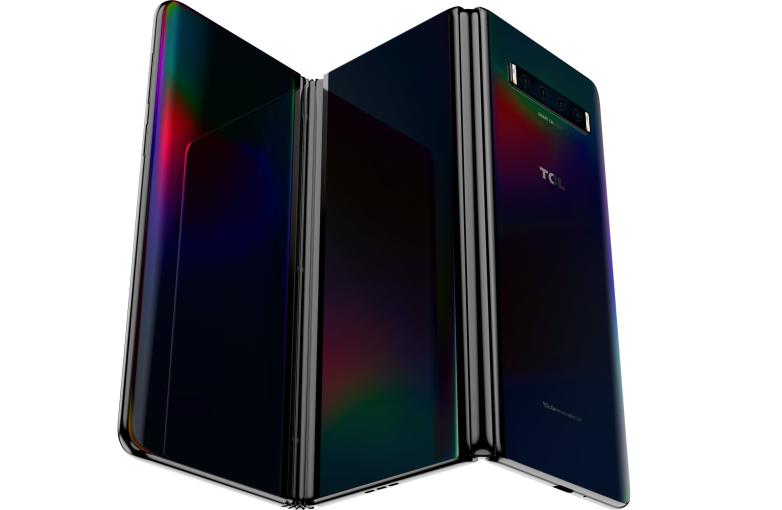 TCL制造了一部荒謬的10英寸智能手機，它可以折疊兩次
