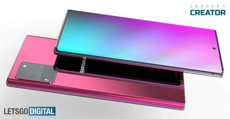 三星的Galaxy Note 20+在這些新渲染中看起來(lái)很棒