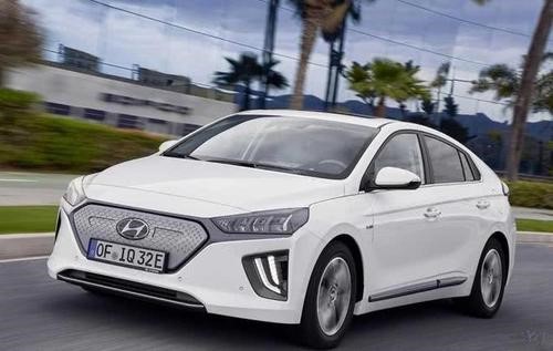 現代Ioniq Electric配備更大的電池續航里程達170英里