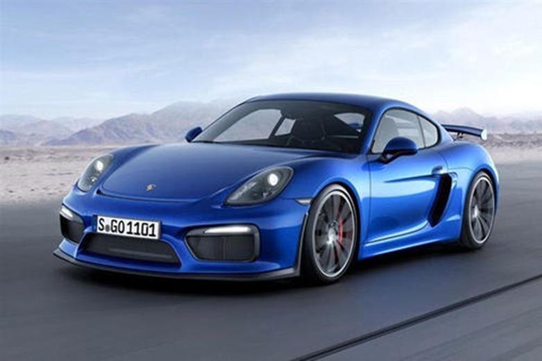 保時(shí)捷Cayman GT4驅動(dòng)程序安裝了熱像儀監控輪胎溫度