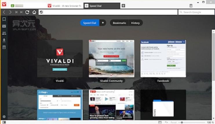 Vivaldi 2.2引入了畫(huà)中畫(huà)更智能的標簽管理和導航功能