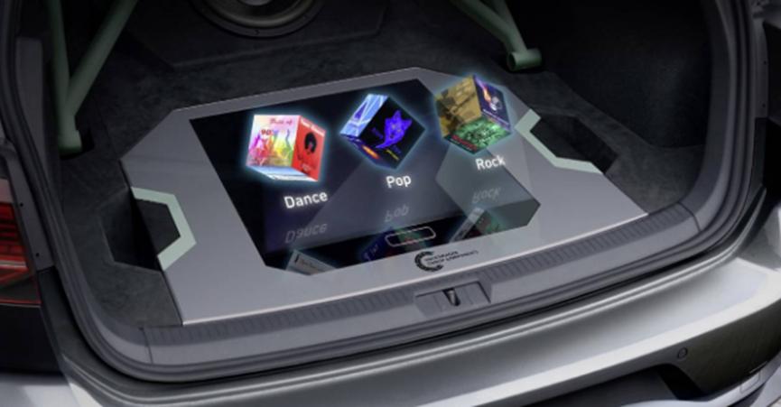 大眾高爾夫GTI Aurora將全息控件放在一個(gè)奇怪的地方