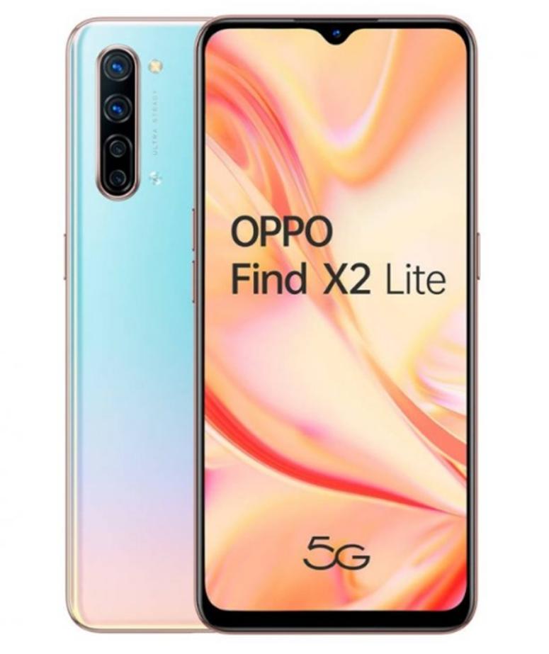 OPPO Find X2 Lite通過(guò)高通驍龍765G SoC和5G連接亮相