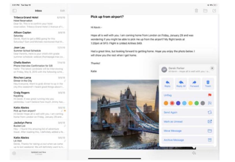 iPhone iPad上的Apple Mail具有零點(diǎn)擊漏洞 幾周后即可修復