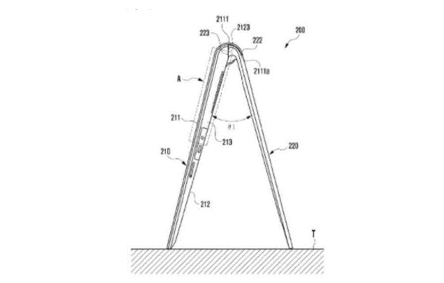 三星獲得了帶有集成支架的平板電腦的專(zhuān)利權