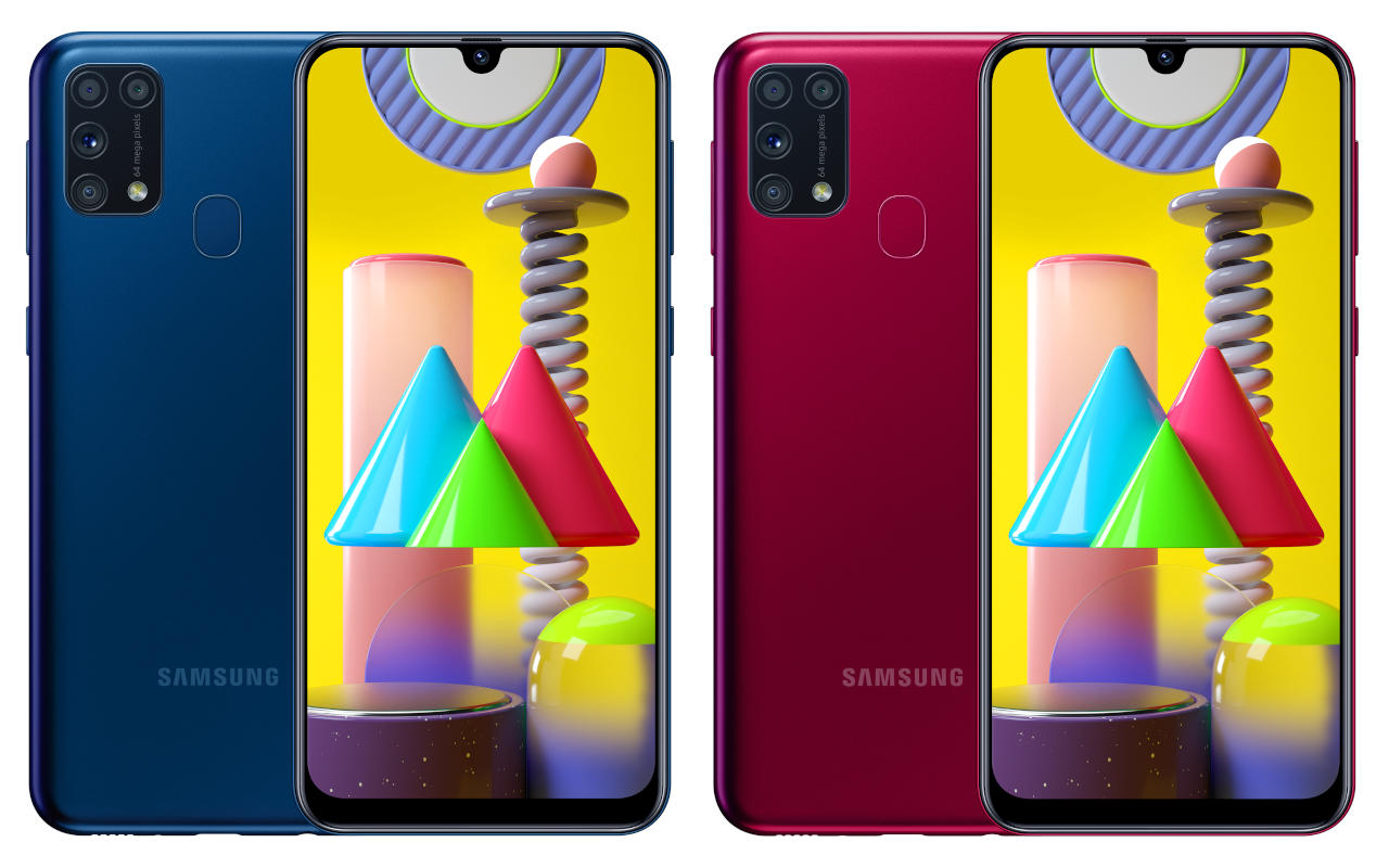 Galaxy M31為英國帶來(lái)了四臺相機和一塊巨大的電池