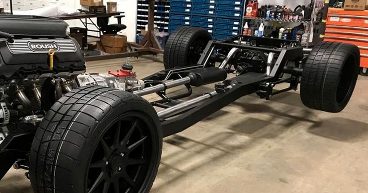 交換！1969年福特F-100皮卡車(chē)包Roush Coyote V8