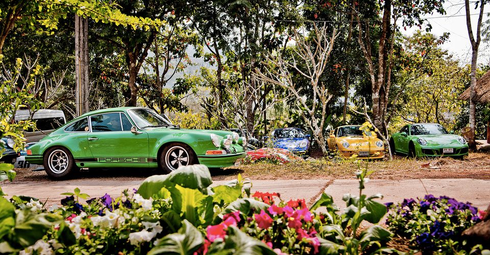 保時(shí)捷前往泰國越野，叢林駕駛