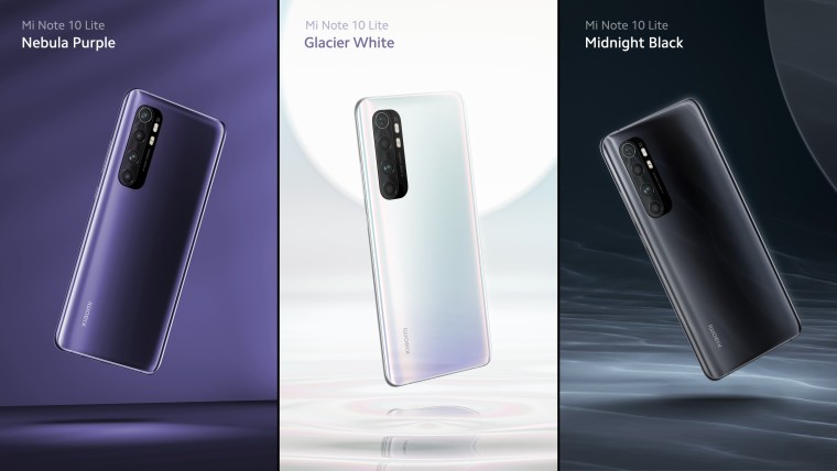 小米Mi Note 10 Lite僅需349歐元即可提供AMOLED顯示屏，四攝像頭等