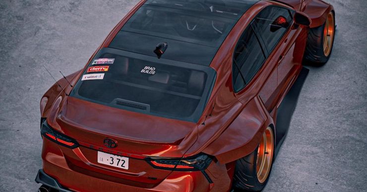 豐田凱美瑞寬體概念車(chē)專(zhuān)為追求刺激的人而打造