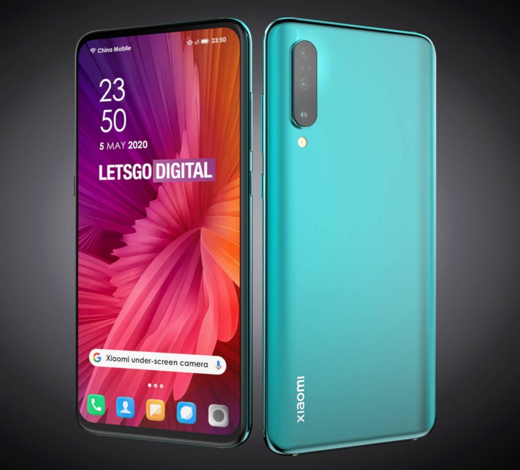 小米的未來(lái)智能手機帶有顯示屏不足的攝像頭看起來(lái)很棒