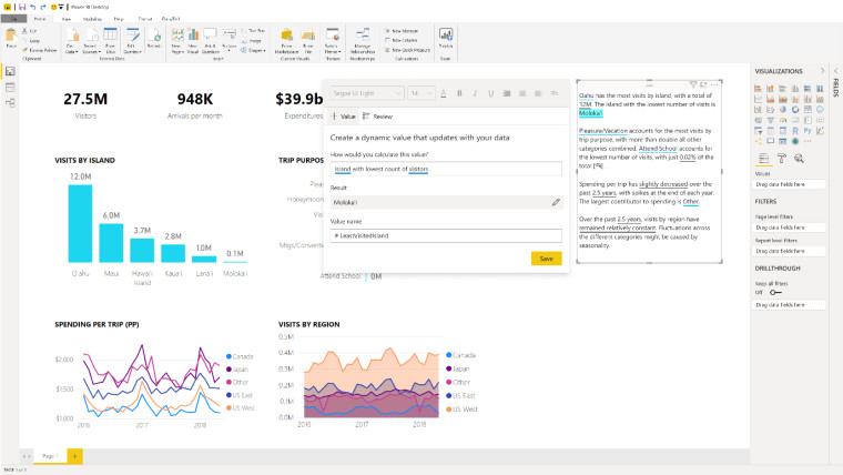 微軟在2020年商業(yè)應用峰會(huì )上宣布了大量Power BI更新