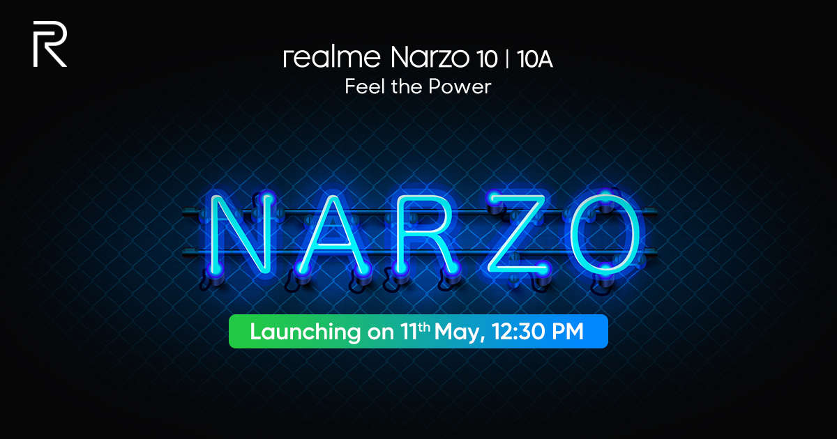 Realme Narzo 10和Narzo 10A India的發(fā)布日期已公布，活動(dòng)將在線(xiàn)播出