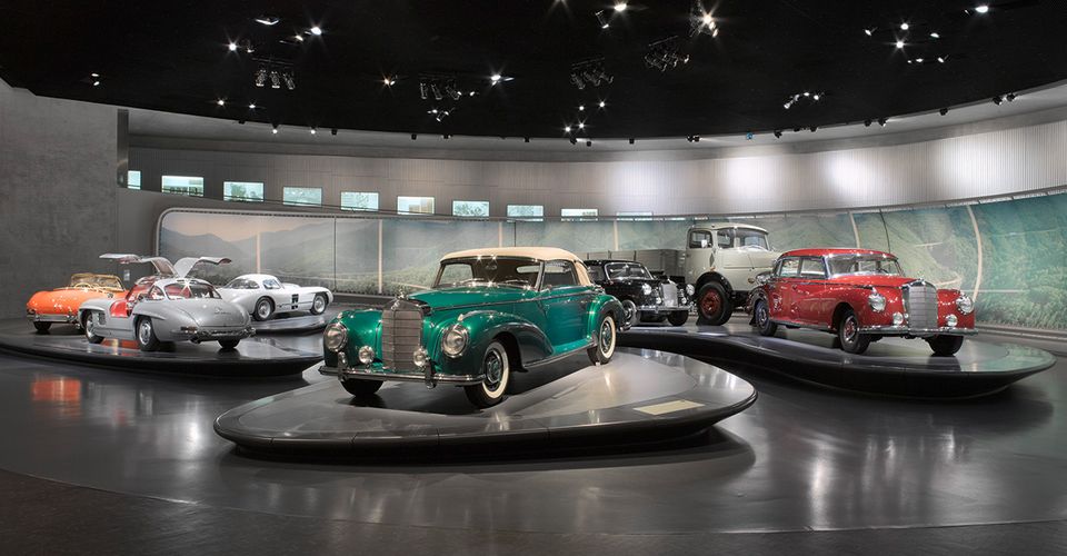 參觀(guān)難以置信的梅賽德斯·奔馳博物館