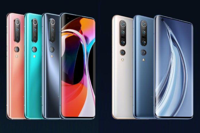 小米Mi 10 5G配備108MP四攝像頭設置和Mi True無(wú)線(xiàn)耳機2在印度推出：價(jià)格，功能