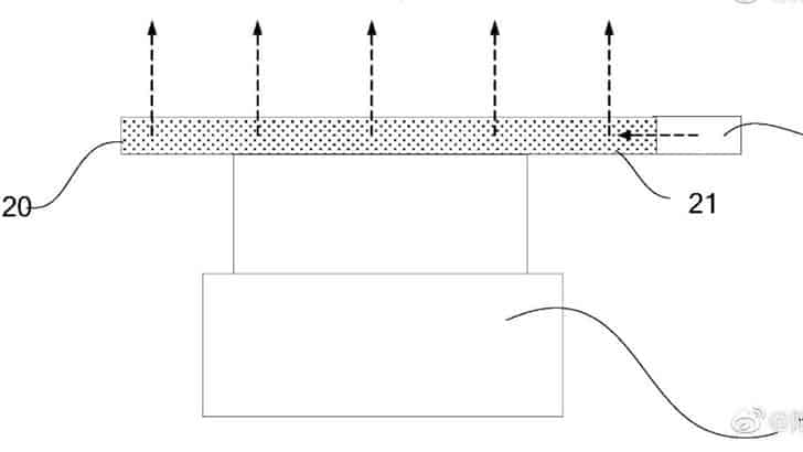華為申請屏下攝像頭專(zhuān)利