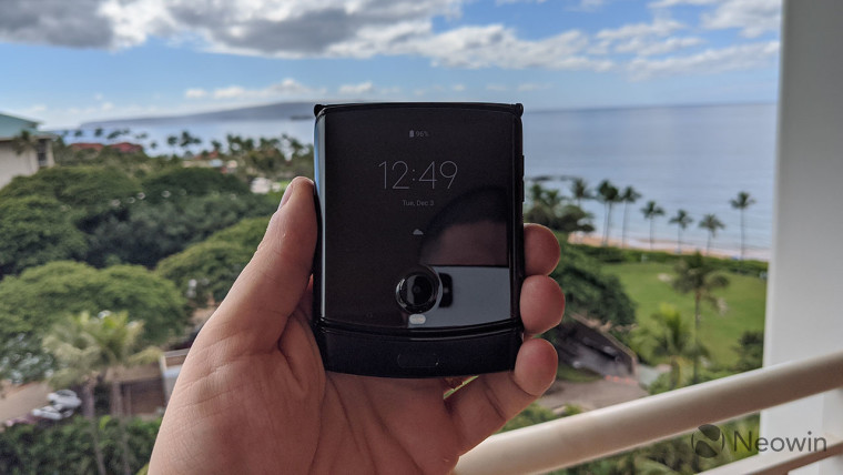 摩托羅拉razr收到Android 10更新，帶有外部顯示屏的新功能