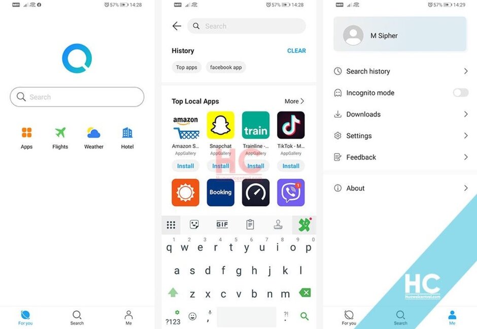 華為新的Petal Search應用程序將中指推向了美國