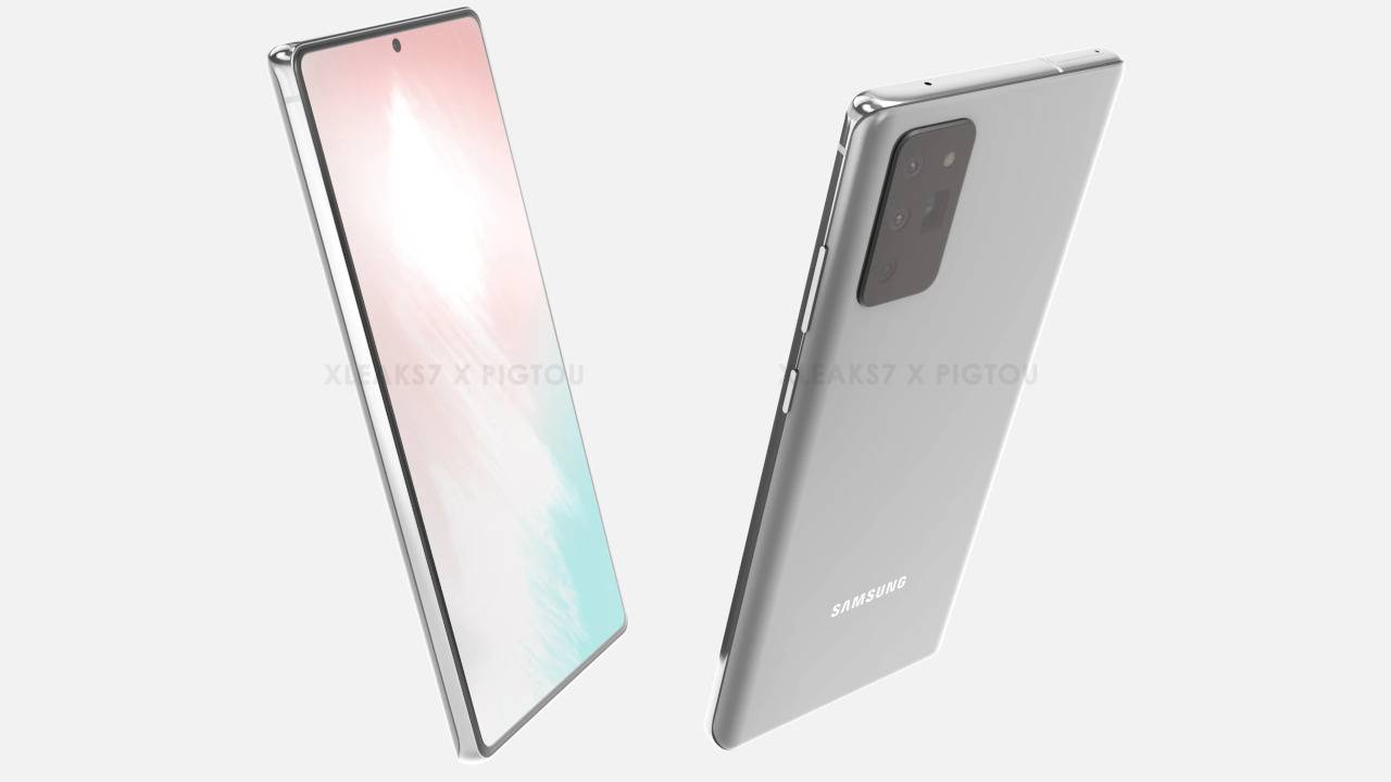 Galaxy Note 20渲染器有一個(gè)可疑的S Pen更改