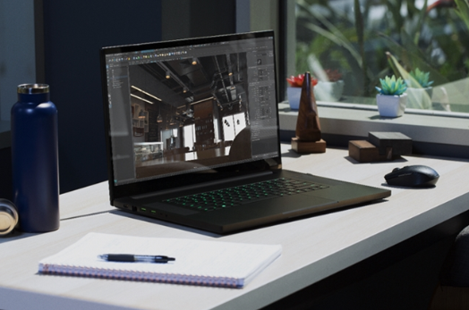 使用Razer Blade Pro 17進(jìn)行工作和娛樂(lè )