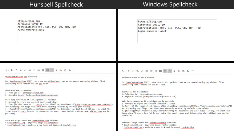 微軟為所有Chromium瀏覽器帶來(lái)了新的Windows Spellcheck