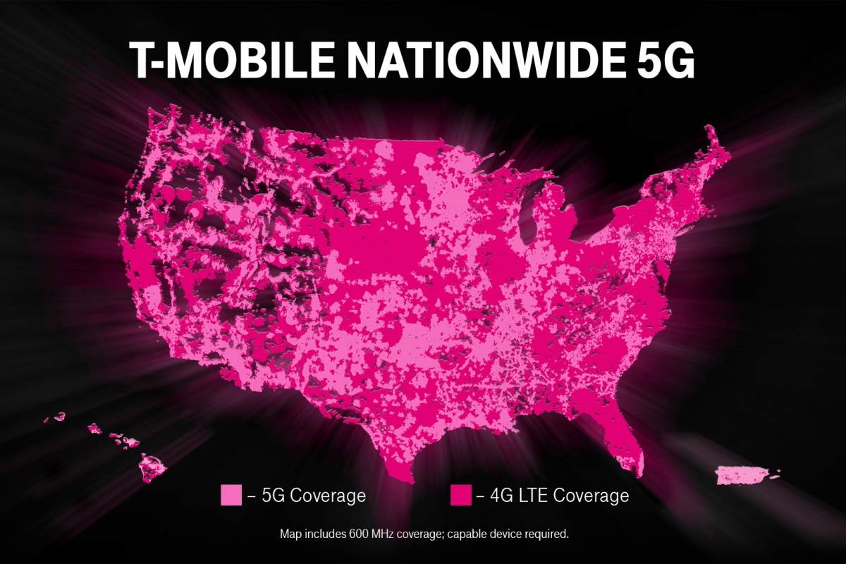 T-Mobile將于明年以人類(lèi)最快的速度擴展和改善其5G網(wǎng)絡(luò )