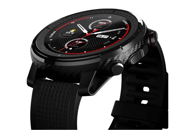 帶有圓形顯示屏的Amazfit Stratos 3，以80盧比推出了80種運動(dòng)模式