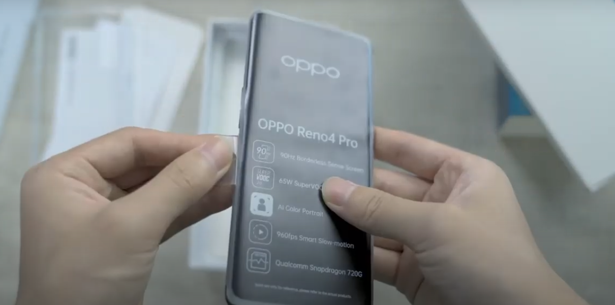 OPPO Reno4 Pro開(kāi)箱視頻泄漏揭示了Snapdragon 720G，四攝像頭和3.5毫米音頻插孔