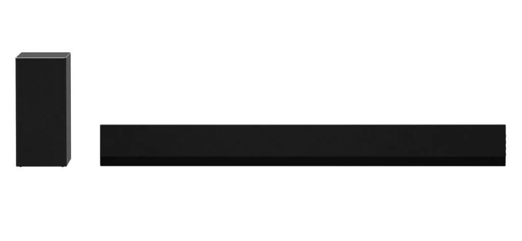 帶無(wú)線(xiàn)低音炮的LG GX條形音箱，支持杜比全景聲（Dolby Atmos）