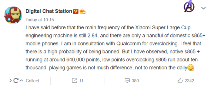 小米Mi 10 Pro Plus可能配備基本的Snapdragon 865，而不是Plus版本