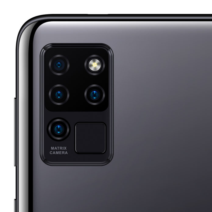 Oukitel C21采用時(shí)尚的矩陣四后置攝像頭設計泄漏