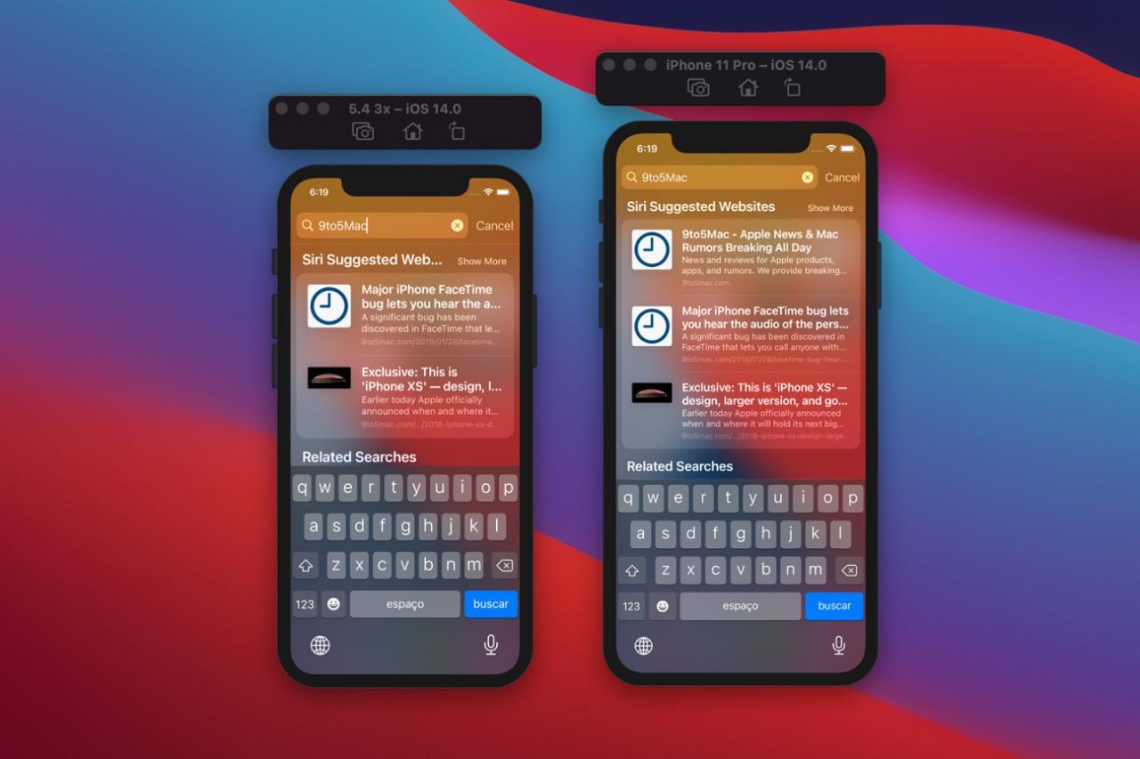 蘋(píng)果為新的5.4英寸iPhone 12 5G分辨率擴展了iOS 14接口